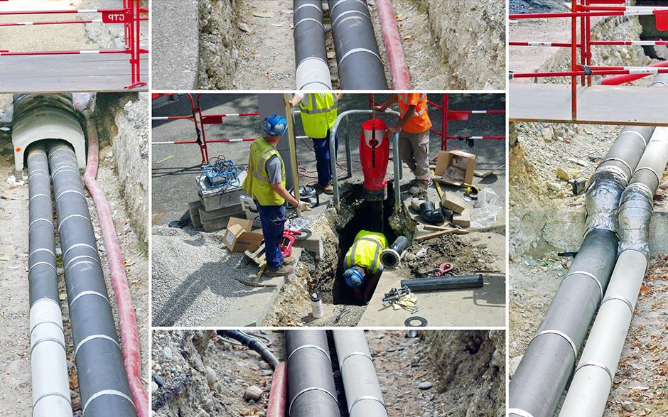 travaux assainissement Saint-Maurice