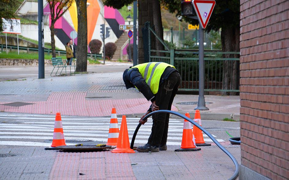 travaux assainissement Saint-Maurice